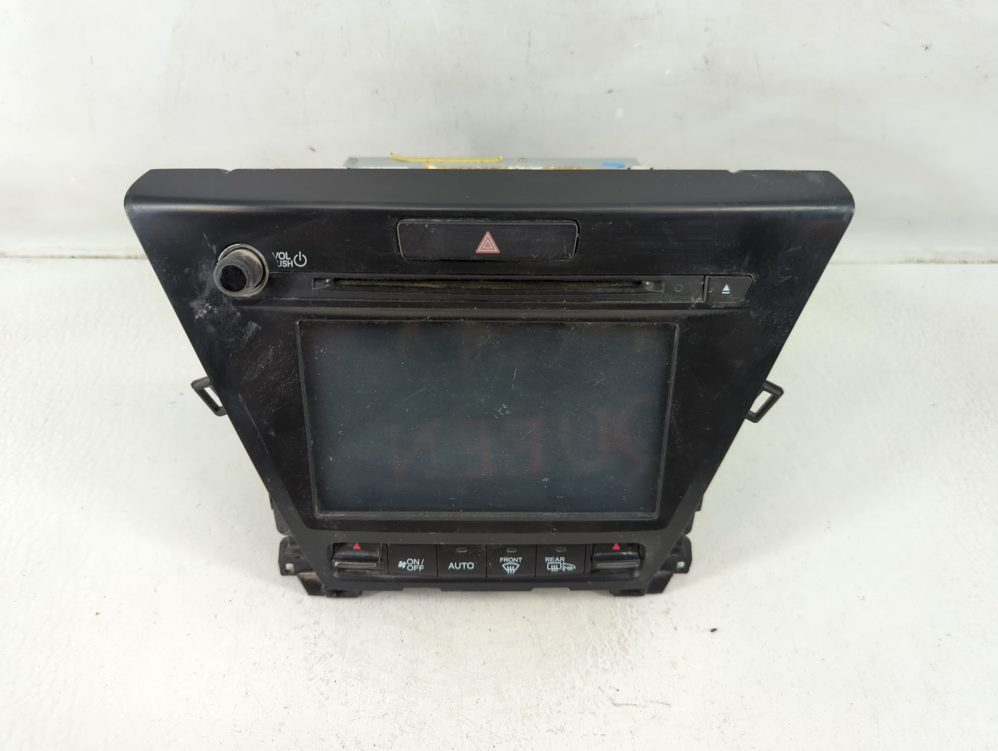 2019-2020 Acura Mdx Radio AM FM Cd Player Receiver Replacement P/N:39540-TZ5-B610-M1 Fits Fits 2019 2020 OEM Used Auto Parts
