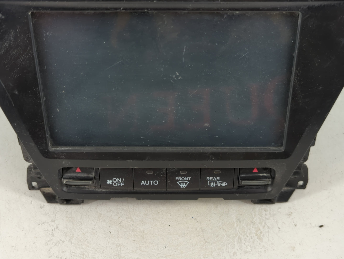2019-2020 Acura Mdx Radio AM FM Cd Player Receiver Replacement P/N:39540-TZ5-B610-M1 Fits Fits 2019 2020 OEM Used Auto Parts