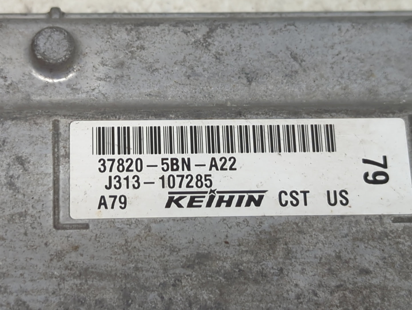 2018-2019 Acura Mdx PCM Engine Control Computer ECU ECM PCU OEM P/N:37820-5BN-A22 J313-107285 Fits Fits 2018 2019 OEM Used A