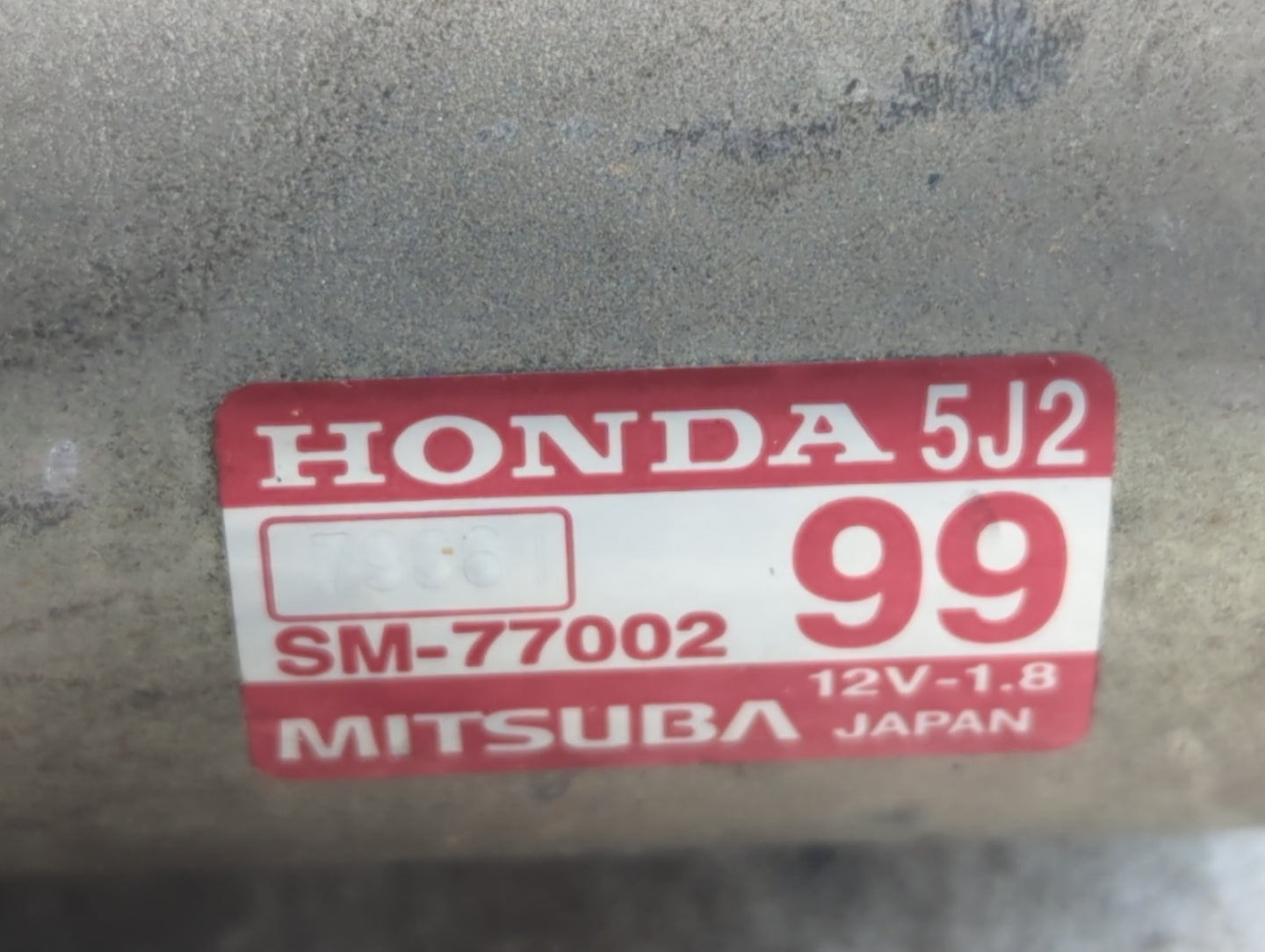 2016-2020 Acura Mdx Car Starter Motor Solenoid OEM P/N:SM-77002 Fits Fits 2015 2016 2017 2018 2019 2020 2021 2022 OEM Used A