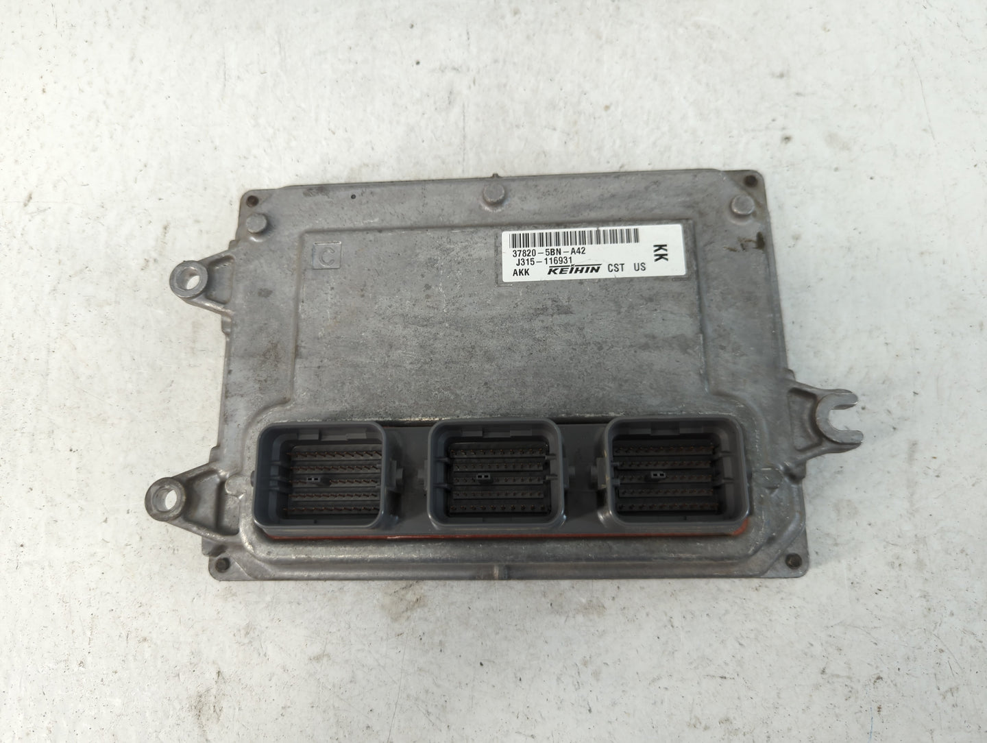 2018-2019 Acura Mdx PCM Engine Control Computer ECU ECM PCU OEM P/N:37820-5BN-A42 Fits Fits 2018 2019 OEM Used Auto Parts - 