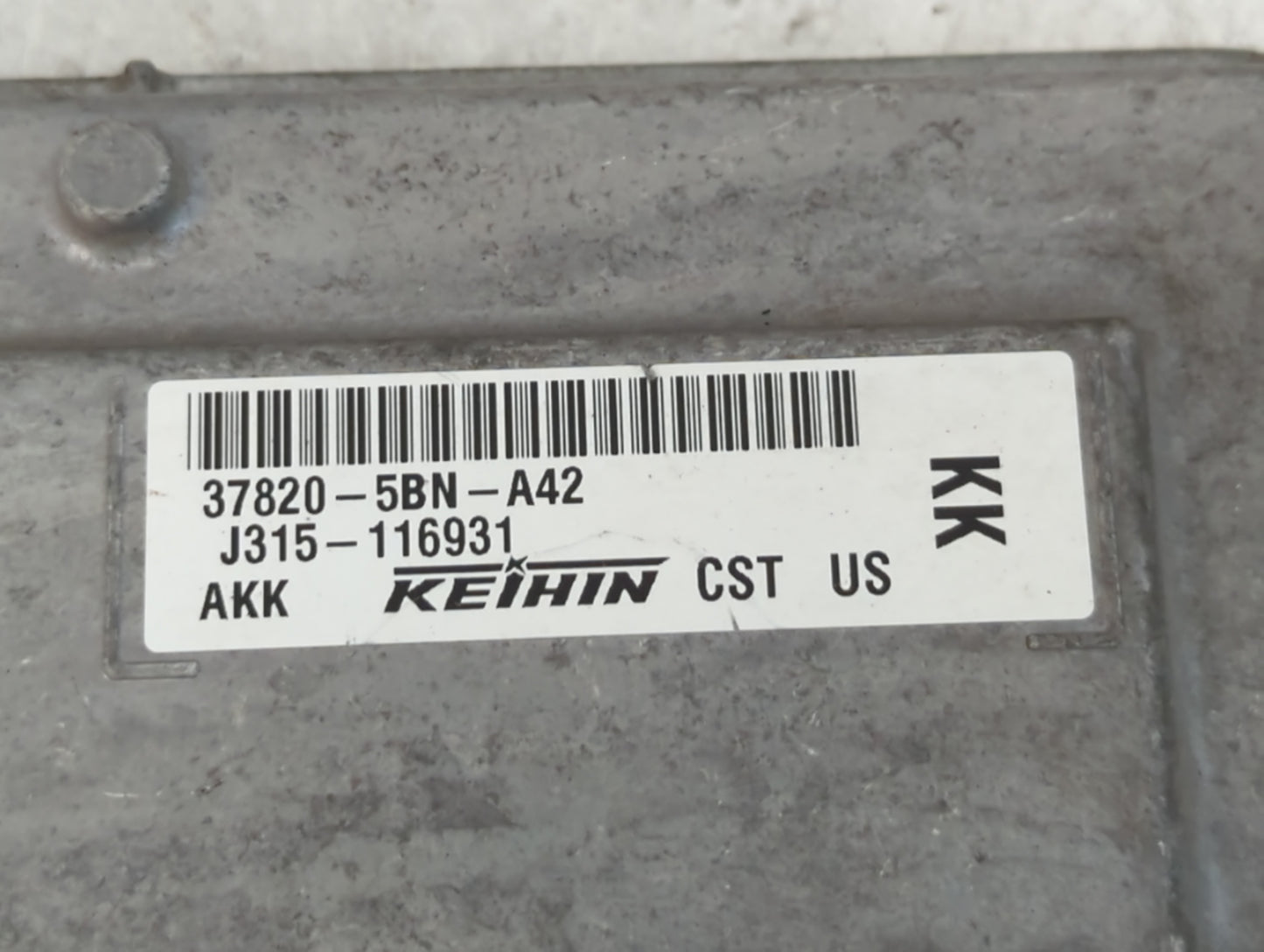 2018-2019 Acura Mdx PCM Engine Control Computer ECU ECM PCU OEM P/N:37820-5BN-A42 Fits Fits 2018 2019 OEM Used Auto Parts - 