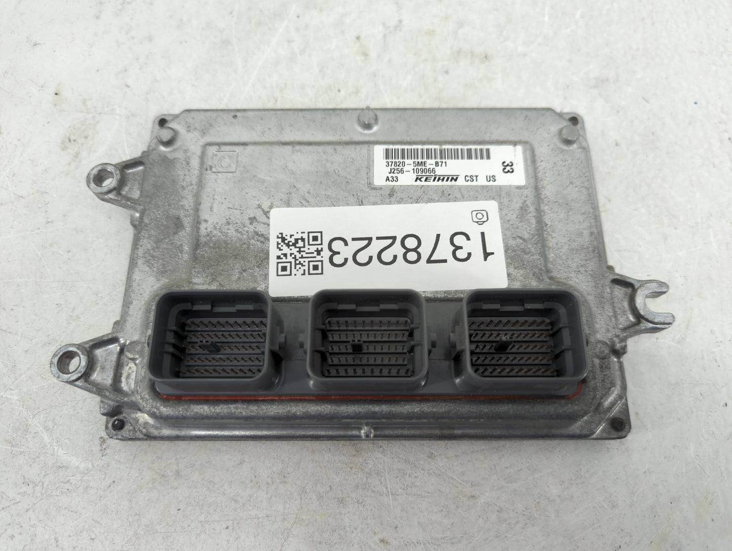 2018 Acura Rdx PCM Engine Control Computer ECU ECM PCU OEM P/N:J256-109066 37820-5ME Fits OEM Used Auto Parts - Oemusedautop