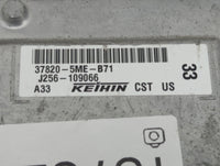 2018 Acura Rdx PCM Engine Control Computer ECU ECM PCU OEM P/N:J256-109066 37820-5ME Fits OEM Used Auto Parts - Oemusedautop