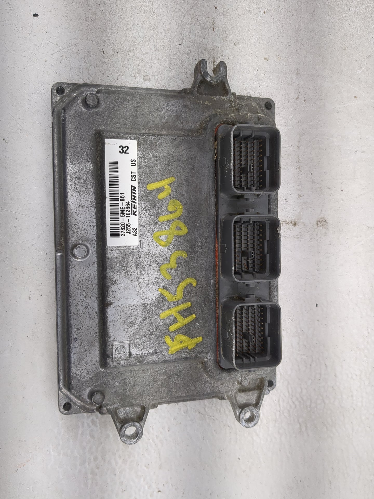 2018 Acura Rdx PCM Engine Control Computer ECU ECM PCU OEM P/N:37820-5ME-B61 J255-102664 Fits OEM Used Auto Parts - Oemuseda