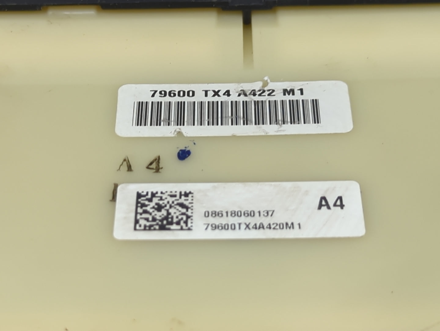 2018 Acura Rdx Climate Control Module Temperature AC/Heater Replacement P/N:79600 TX4 A422 M1 79600TX4A420M1 Fits OEM Used A