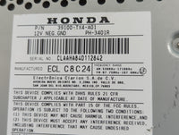2013-2018 Acura Rdx Radio AM FM Cd Player Receiver Replacement P/N:39100-TX4-A01 PH-3401R Fits Fits 2013 2014 2015 2016 2017