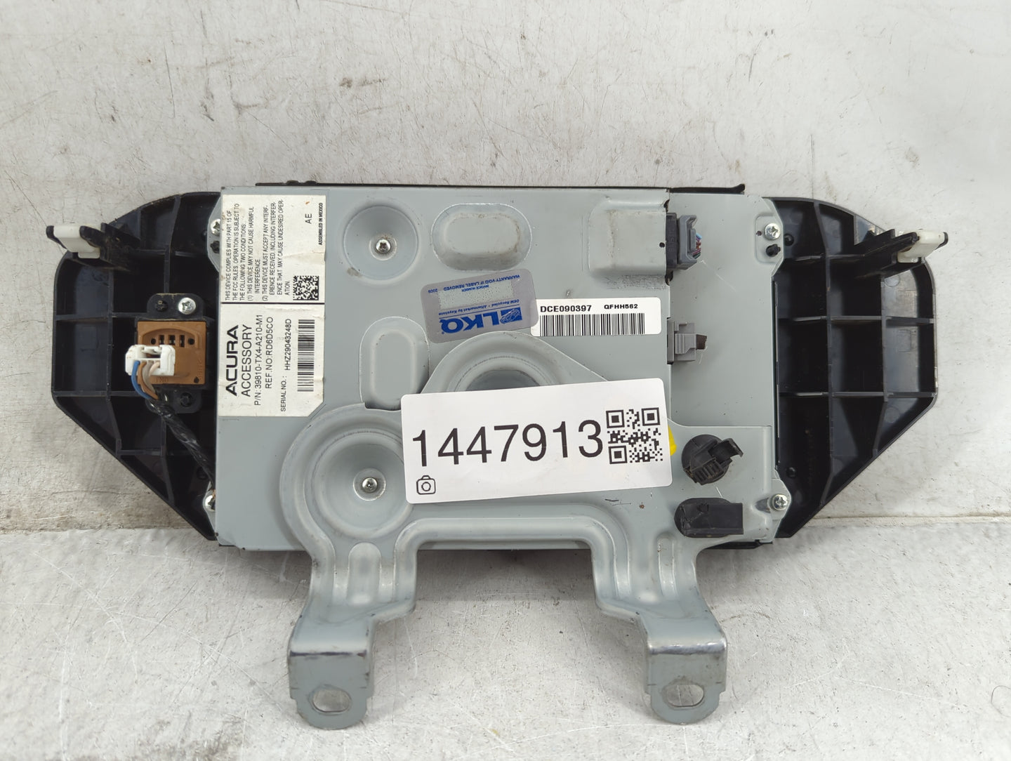 2018 Acura Rdx Information Display Screen - Oemusedautoparts1.com