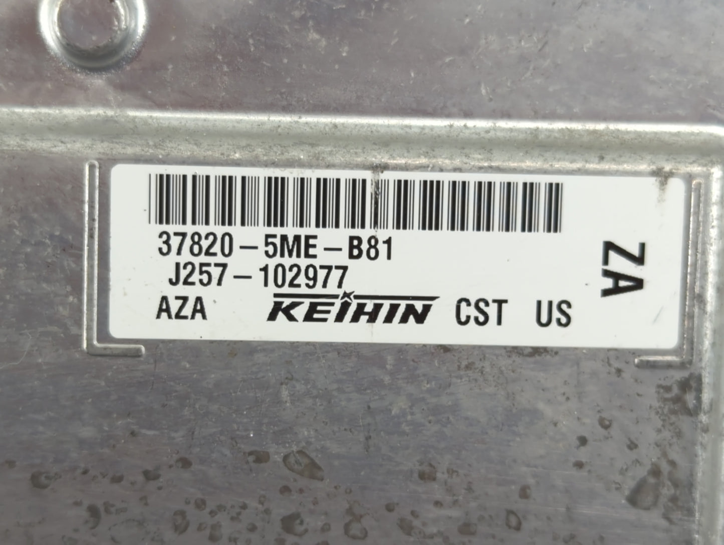2018 Acura Rdx PCM Engine Control Computer ECU ECM PCU OEM P/N:37820-5ME-B81 Fits OEM Used Auto Parts - Oemusedautoparts1.co