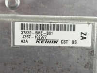 2018 Acura Rdx PCM Engine Control Computer ECU ECM PCU OEM P/N:37820-5ME-B81 Fits OEM Used Auto Parts - Oemusedautoparts1.co
