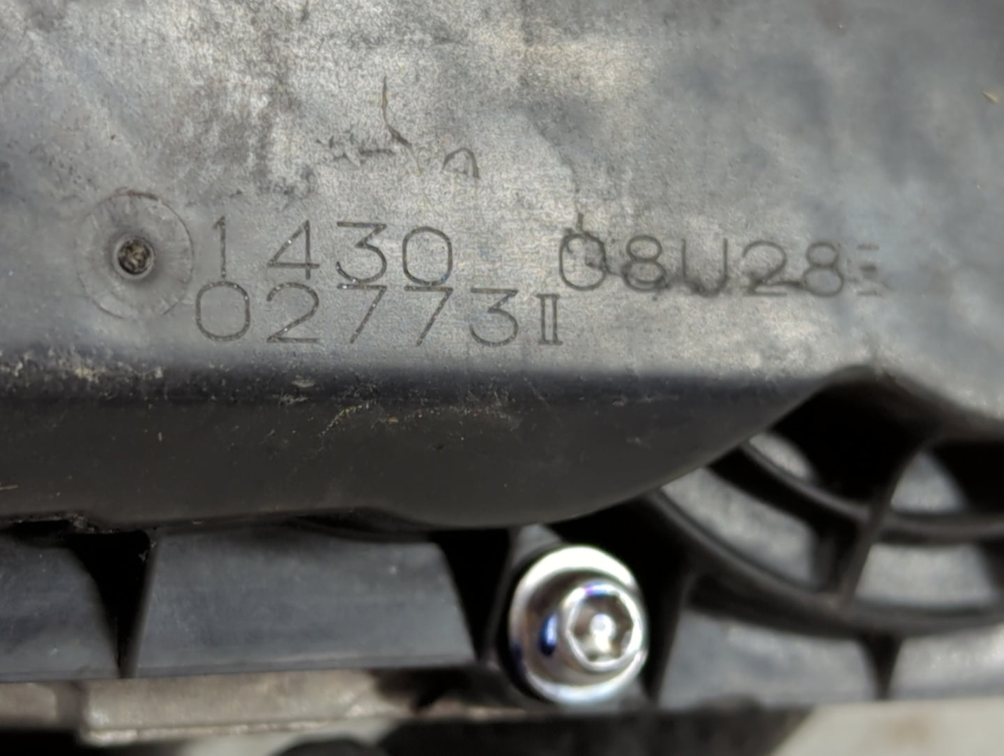 2015-2020 Acura Tlx Throttle Body P/N:1430 08U28 Fits Fits 2014 2015 2016 2017 2018 2019 2020 OEM Used Auto Parts - Oemuseda