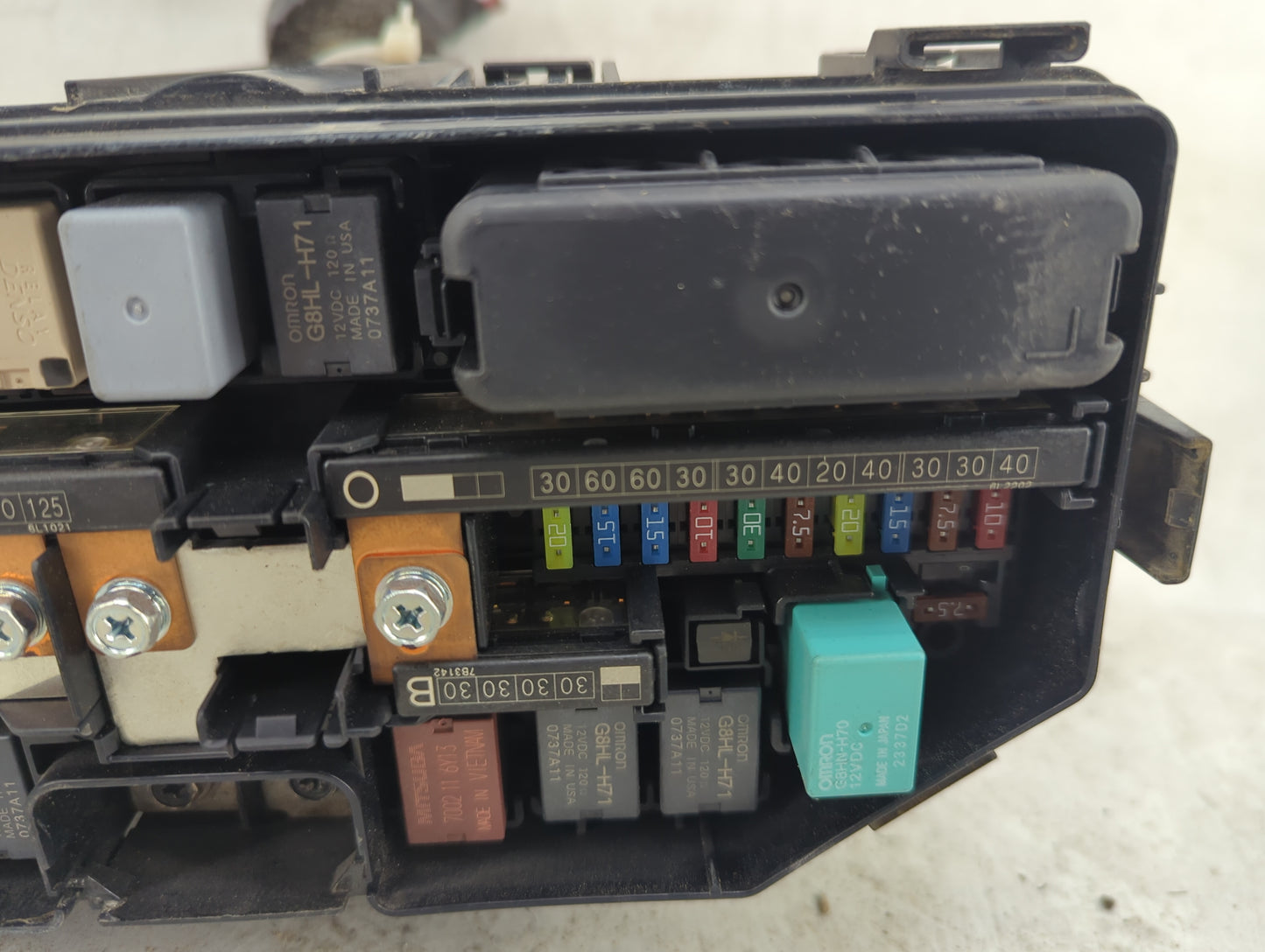 2018-2020 Acura Tlx Fusebox Fuse Box Panel Relay Module P/N:38620170205 Fits Fits 2018 2019 2020 OEM Used Auto Parts - Oemus