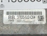 2018 Acura Tlx PCM Engine Control Computer ECU ECM PCU OEM P/N:37820-5J2-C64 EUH011-250 Fits OEM Used Auto Parts - Oemusedau