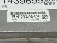 2017-2018 Acura Tlx PCM Engine Control Computer ECU ECM PCU OEM P/N:37820-5J2-C54 Fits Fits 2017 2018 OEM Used Auto Parts - 