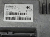2017 Alfa Romeo Giulia PCM Engine Control Computer ECU ECM PCU OEM P/N:50544870 Fits OEM Used Auto Parts - Oemusedautoparts1
