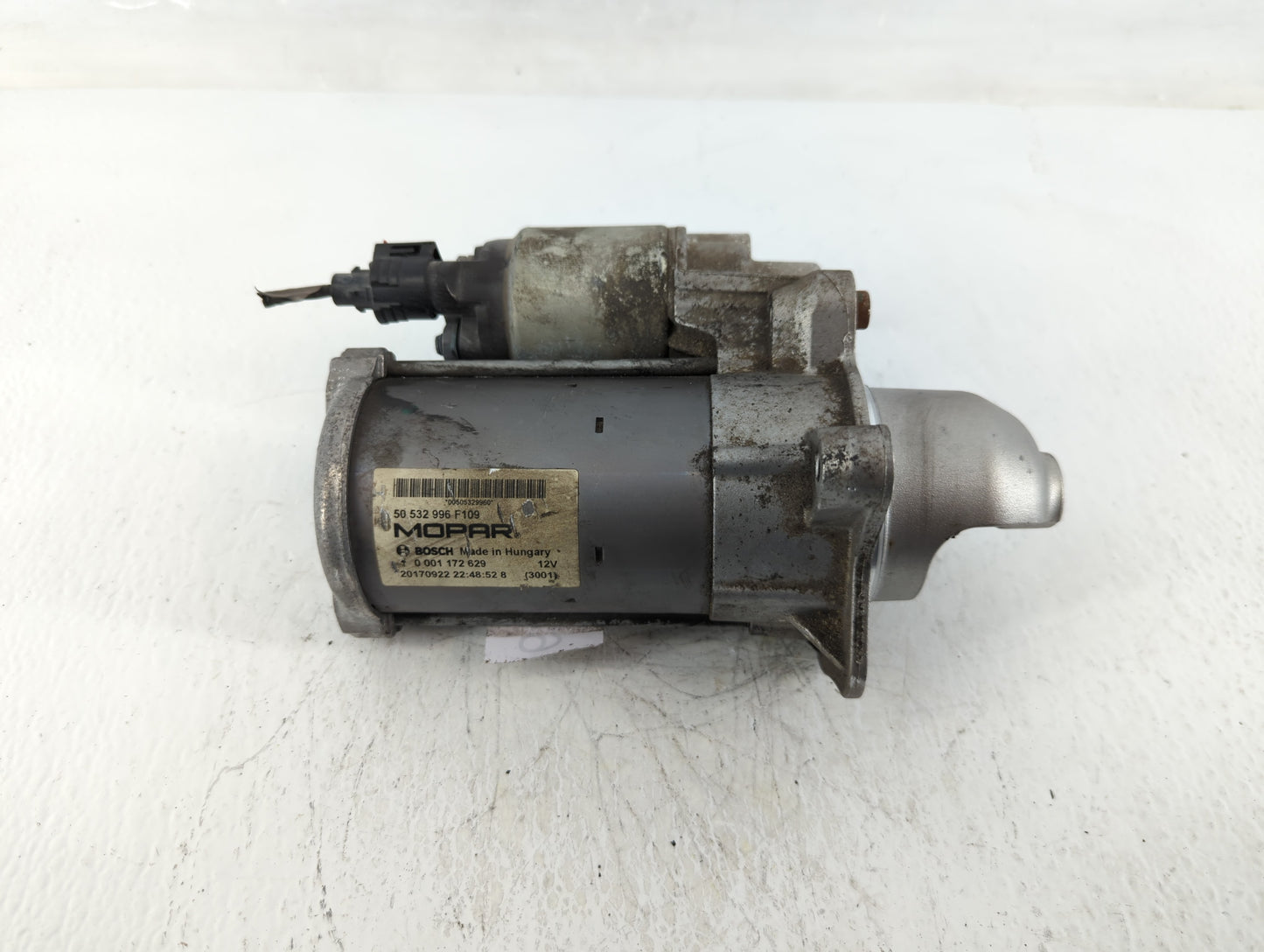 2017 Alfa Romeo Giulia Car Starter Motor Solenoid OEM P/N:0 001 172 629 Fits OEM Used Auto Parts - Oemusedautoparts1.com