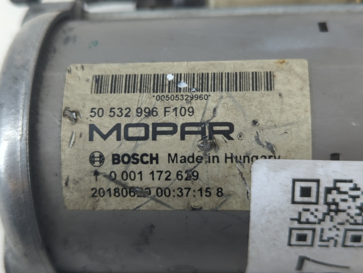 2017 Alfa Romeo Giulia Car Starter Motor Solenoid OEM P/N:0 001 172 629 Fits OEM Used Auto Parts - Oemusedautoparts1.com