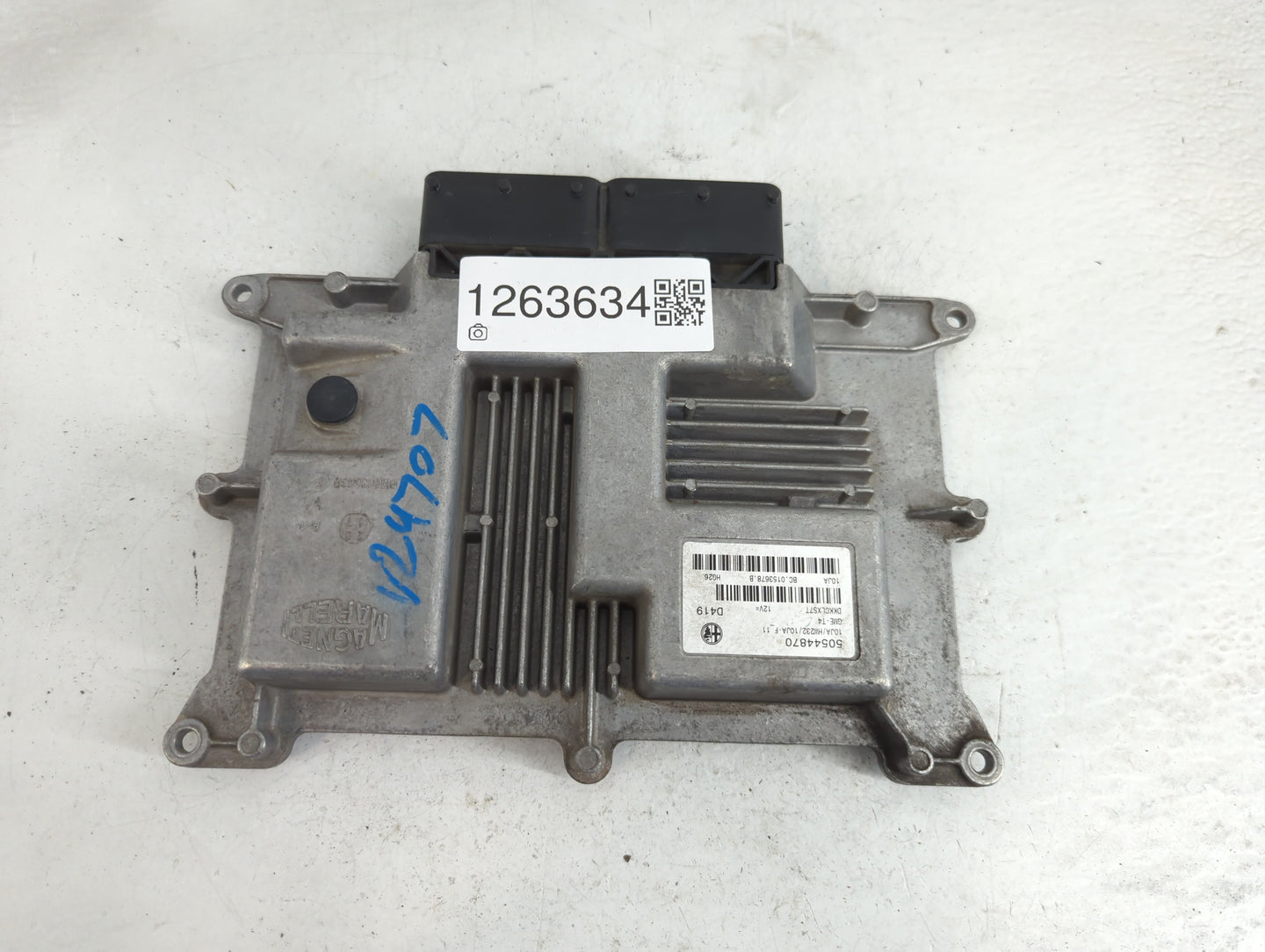 2018 Alfa Romeo Stelvio PCM Engine Control Computer ECU ECM PCU OEM P/N:50544870 Fits Fits 2017 OEM Used Auto Parts - Oemuse