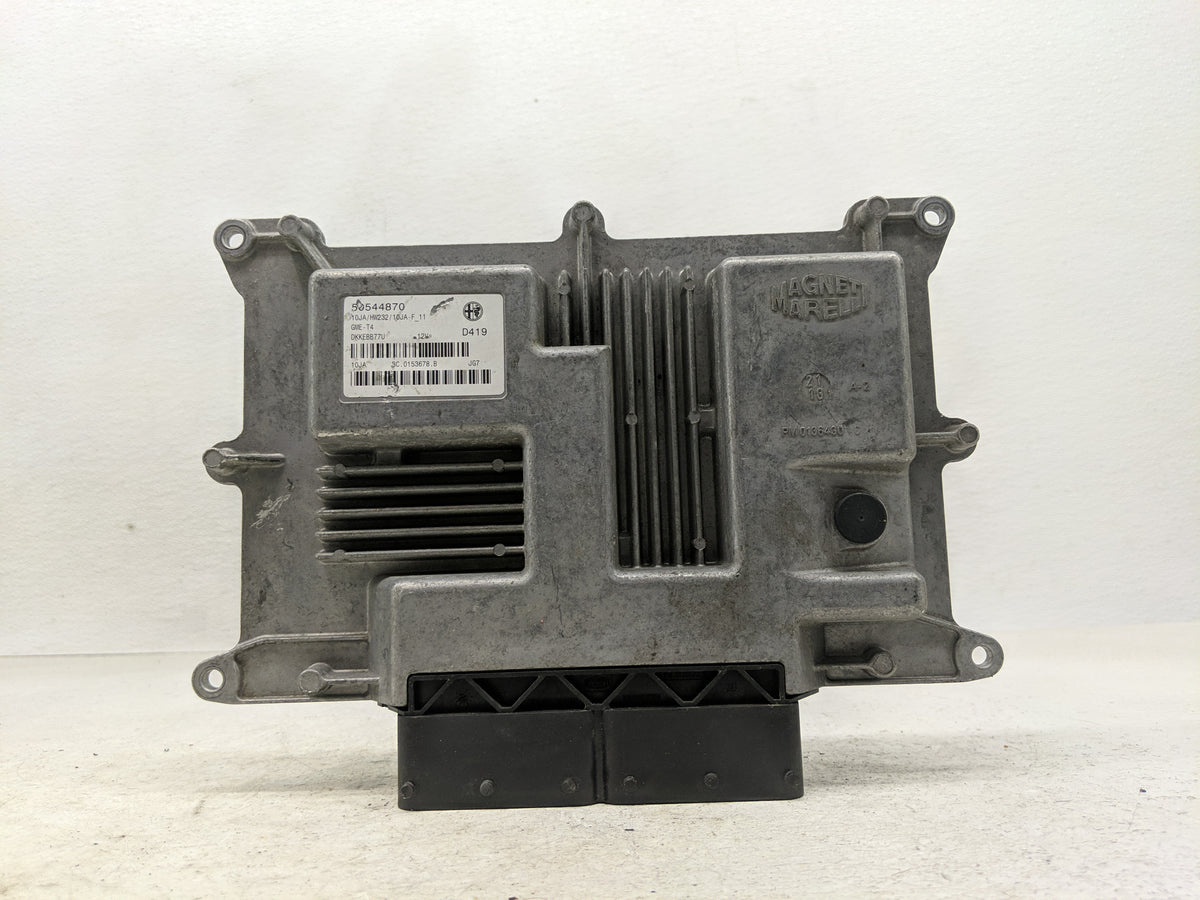 2018 Alfa Romeo Stelvio PCM Engine Control Computer ECU ECM PCU OEM P/N:50544870 Fits 2017 OEM Used Auto Parts - Oemusedauto