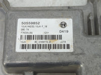2018 Alfa Romeo Stelvio PCM Engine Control Computer ECU ECM PCU OEM P/N:50559852 50544870 Fits Fits 2017 OEM Used Auto Parts