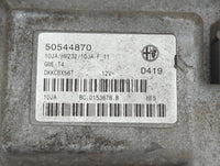 2018 Alfa Romeo Stelvio PCM Engine Control Computer ECU ECM PCU OEM P/N:50544870 10JA/HW232/10JA-F_11, DKKCBX56T Fits Fits 2
