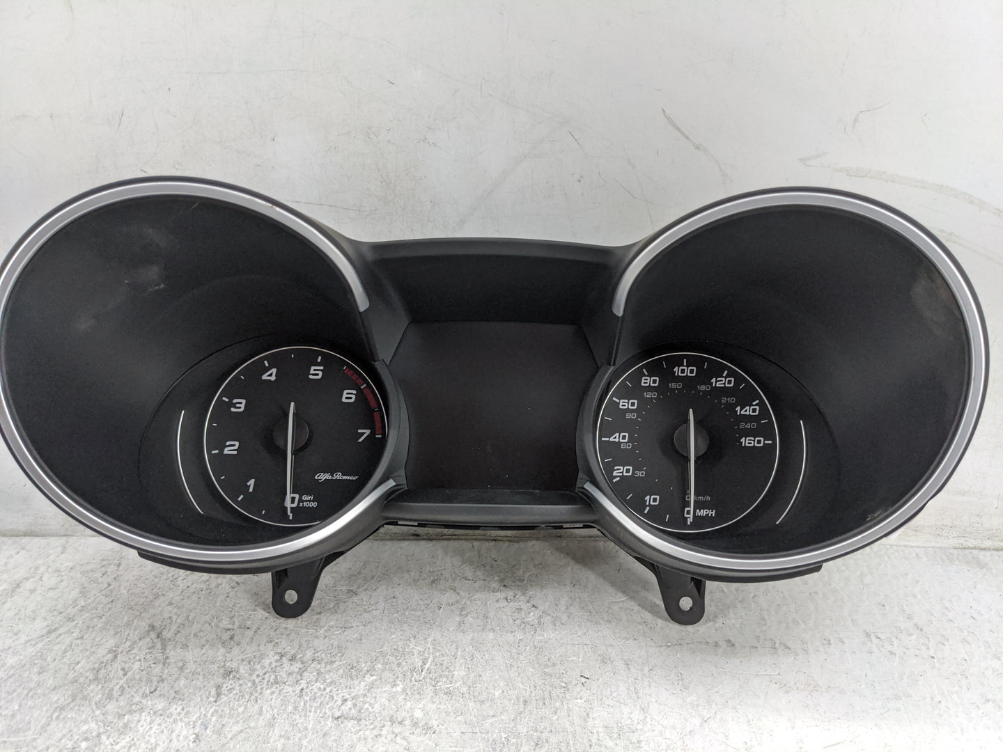 2018 Alfa Romeo Stelvio Instrument Cluster Speedometer Gauges P/N:A2C10753405 50551317, A2C11863500 Miles: Fits OEM Used Aut