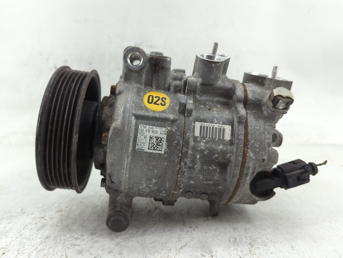 Audi A3 Air Conditioning A/c Ac Compressor Oem - Oemusedautoparts1.com