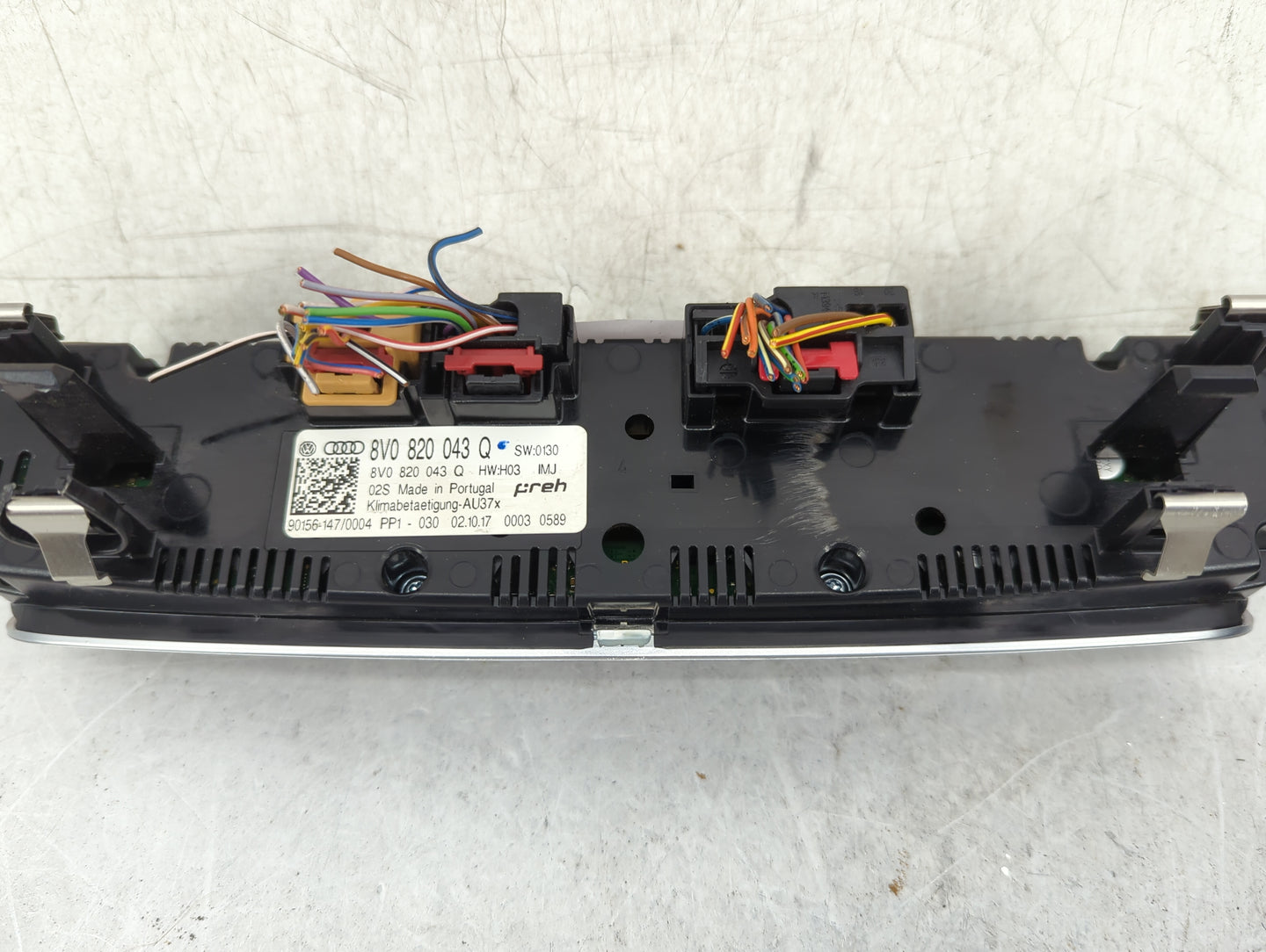 2015-2018 Audi A3 Climate Control Module Temperature AC/Heater Replacement P/N:8V0 820 043 Fits Fits 2015 2016 2017 2018 OEM