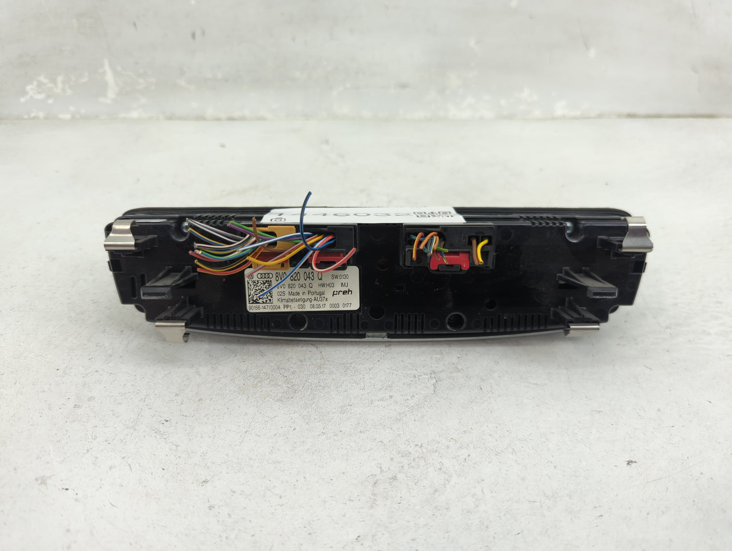 2015-2018 Audi A3 Climate Control Module Temperature AC/Heater Replacement P/N:8V0820043Q Fits Fits 2015 2016 2017 2018 OEM 