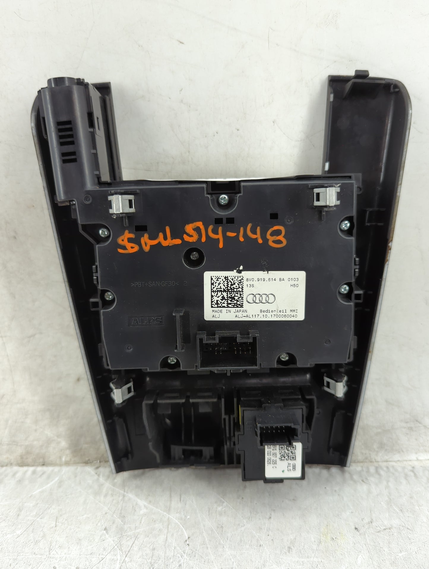 2018 Audi A3 Climate Control Module Temperature AC/Heater Replacement P/N:8V0919614BA 8V0.919.614.BA Fits OEM Used Auto Part