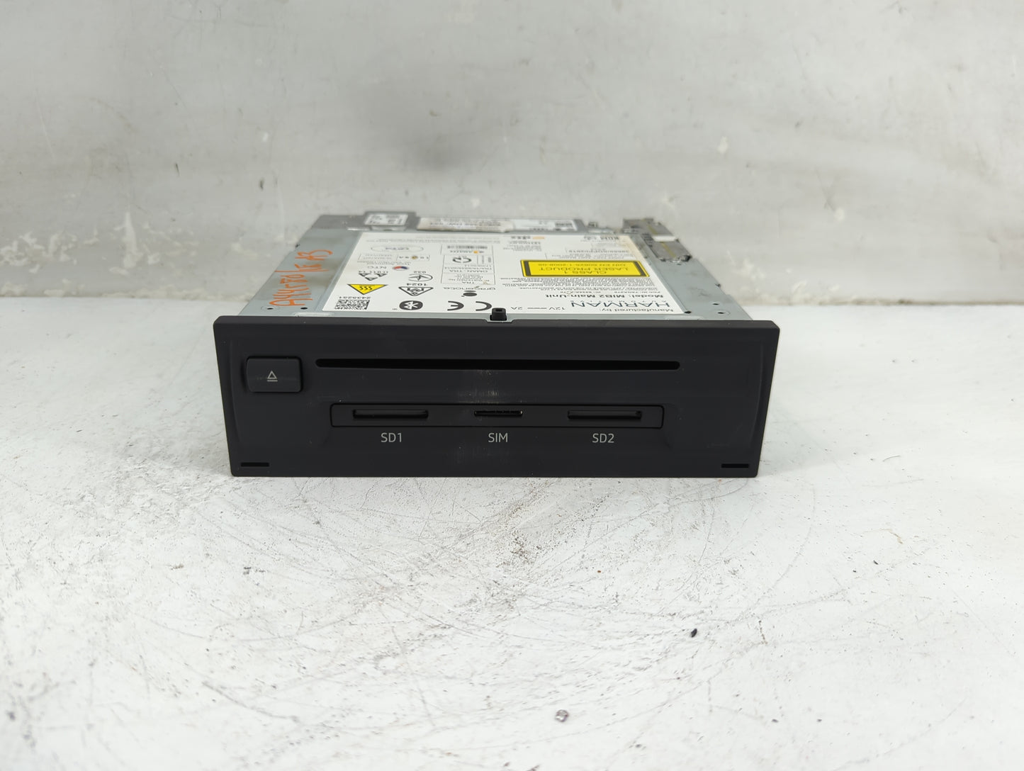 2015-2018 Audi A3 Radio AM FM Cd Player Receiver Replacement P/N:8V1035880E 8V1 035 880 E Fits Fits 2015 2016 2017 2018 OEM 