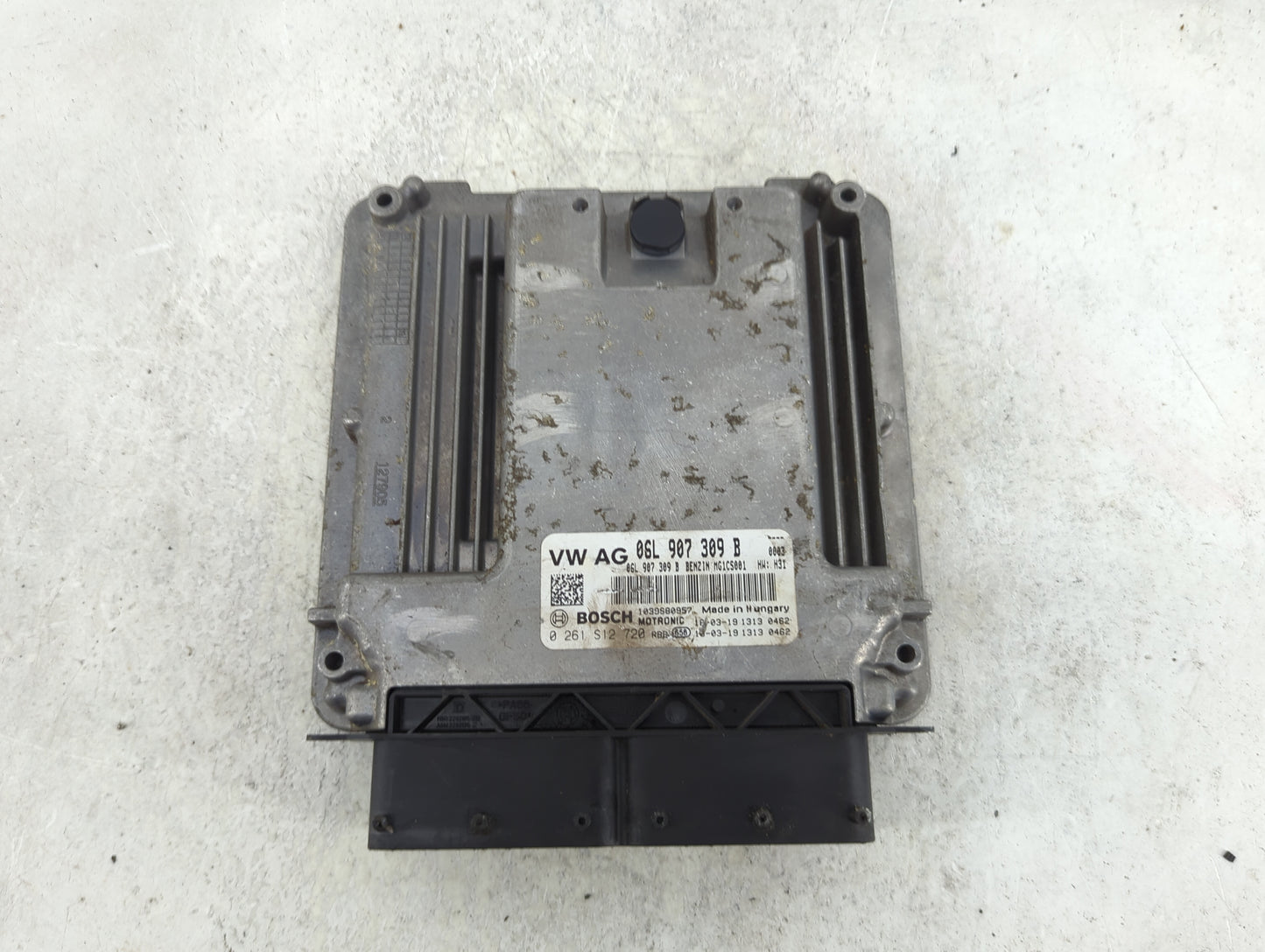 2017-2018 Audi A3 PCM Engine Control Computer ECU ECM PCU OEM P/N:06L 907 309 B 0 261 S12 720, 8V0 907 115 E Fits Fits 2017 