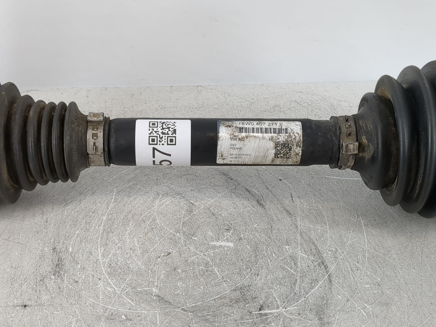 2017-2021 Audi A4 Axle Shaft Front Driver Cv C/v - Oemusedautoparts1.com