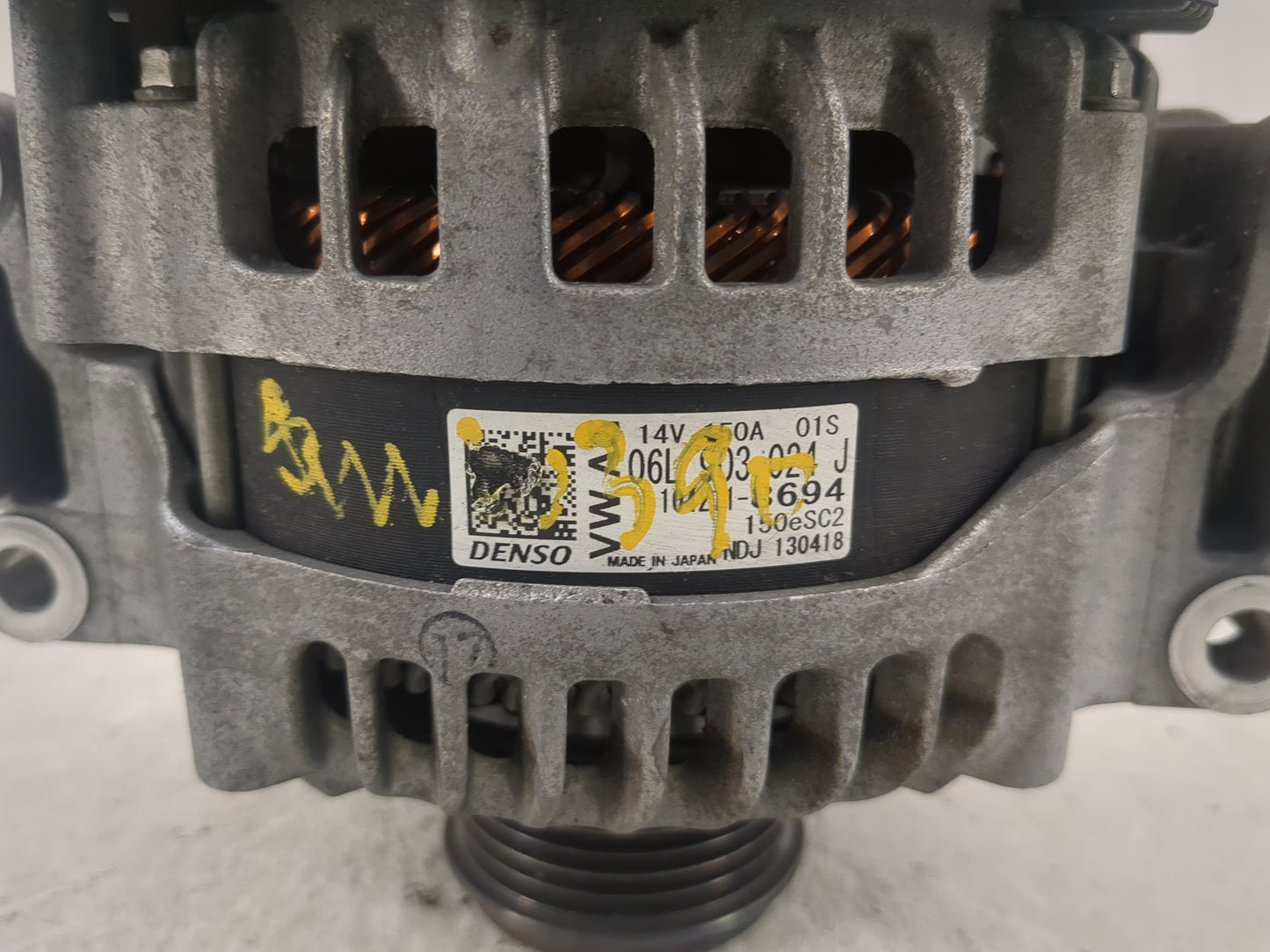 2017-2020 Audi A4 Alternator Replacement Generator Charging Assembly Engine OEM P/N:104211-8694 06L 903 024 J Fits OEM Used 