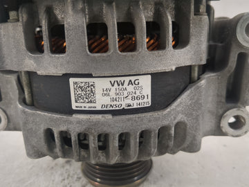 2017-2020 Audi A4 Alternator Replacement Generator Charging Assembly Engine OEM P/N:06L 903 024 C 104211-8691 Fits OEM Used Auto Parts