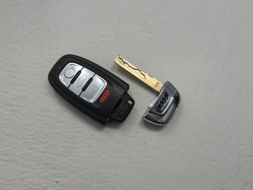 Audi A4 Keyless Entry Remote Fob IYZFBSB802 8T0.959.754 C | 8T0959754C 4 buttons - Oemusedautoparts1.com