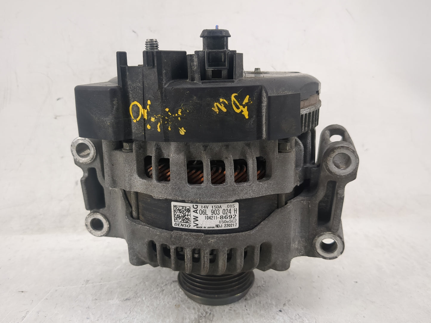 2017-2020 Audi A4 Alternator Replacement Generator Charging Assembly Engine OEM P/N:06L 903 024 H Fits Fits 2017 2018 2019 2