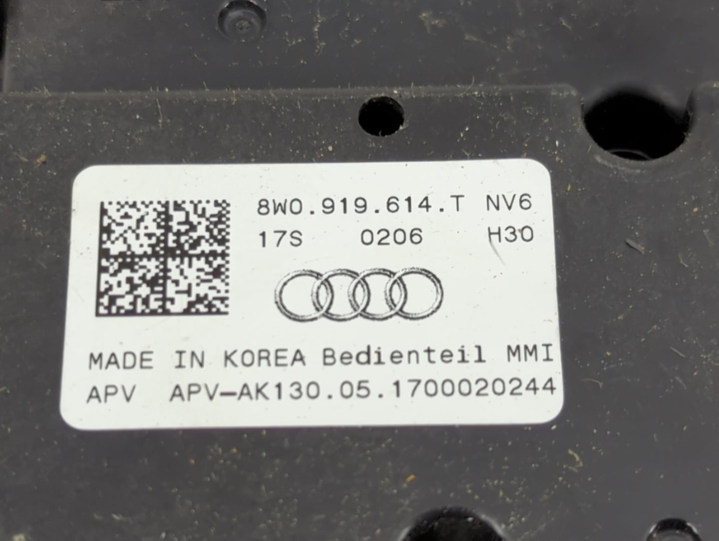 2017-2019 Audi A4 Radio AM FM Cd Player Receiver Replacement P/N:17S 0206 H30 8W0 919 614 T Fits Fits 2017 2018 2019 OEM Use