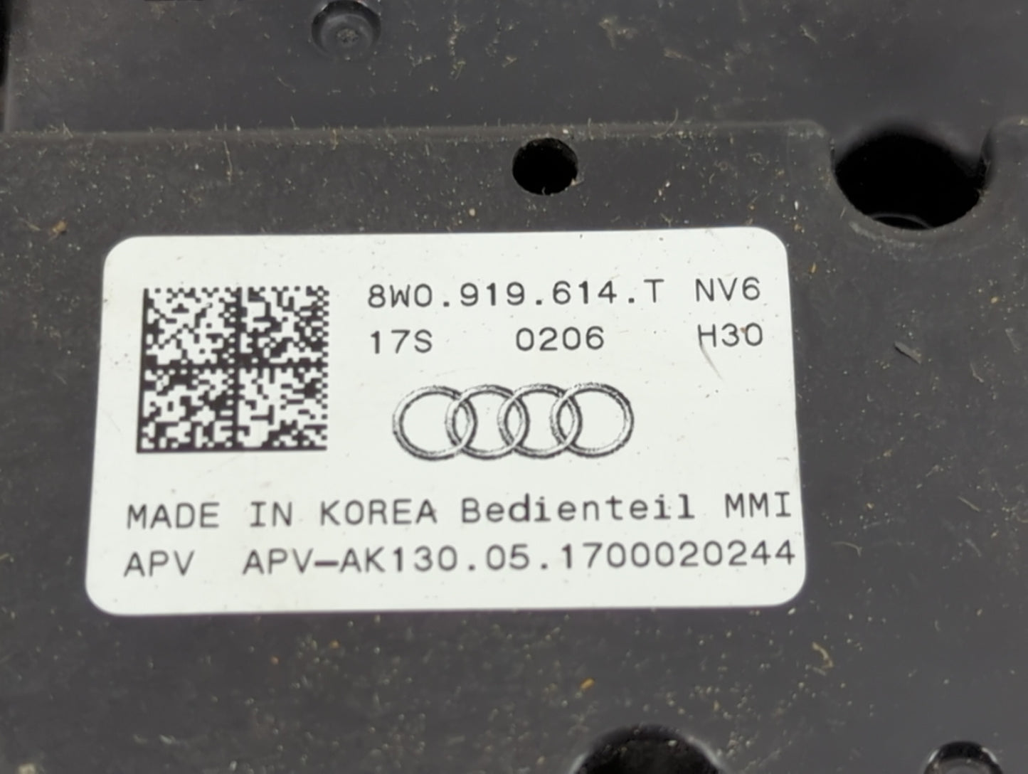 2017-2019 Audi A4 Radio AM FM Cd Player Receiver Replacement P/N:17S 0206 H30 8W0 919 614 T Fits Fits 2017 2018 2019 OEM Use