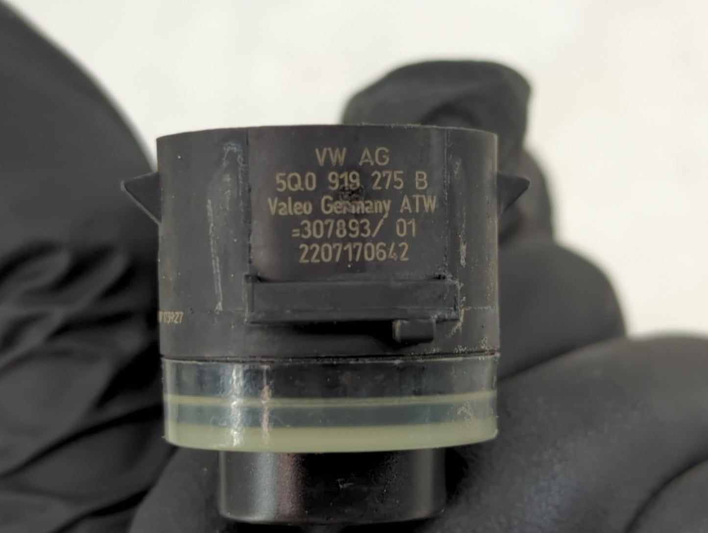 2018 Audi A4 Front Park Assist Sensor Black - Oemusedautoparts1.com