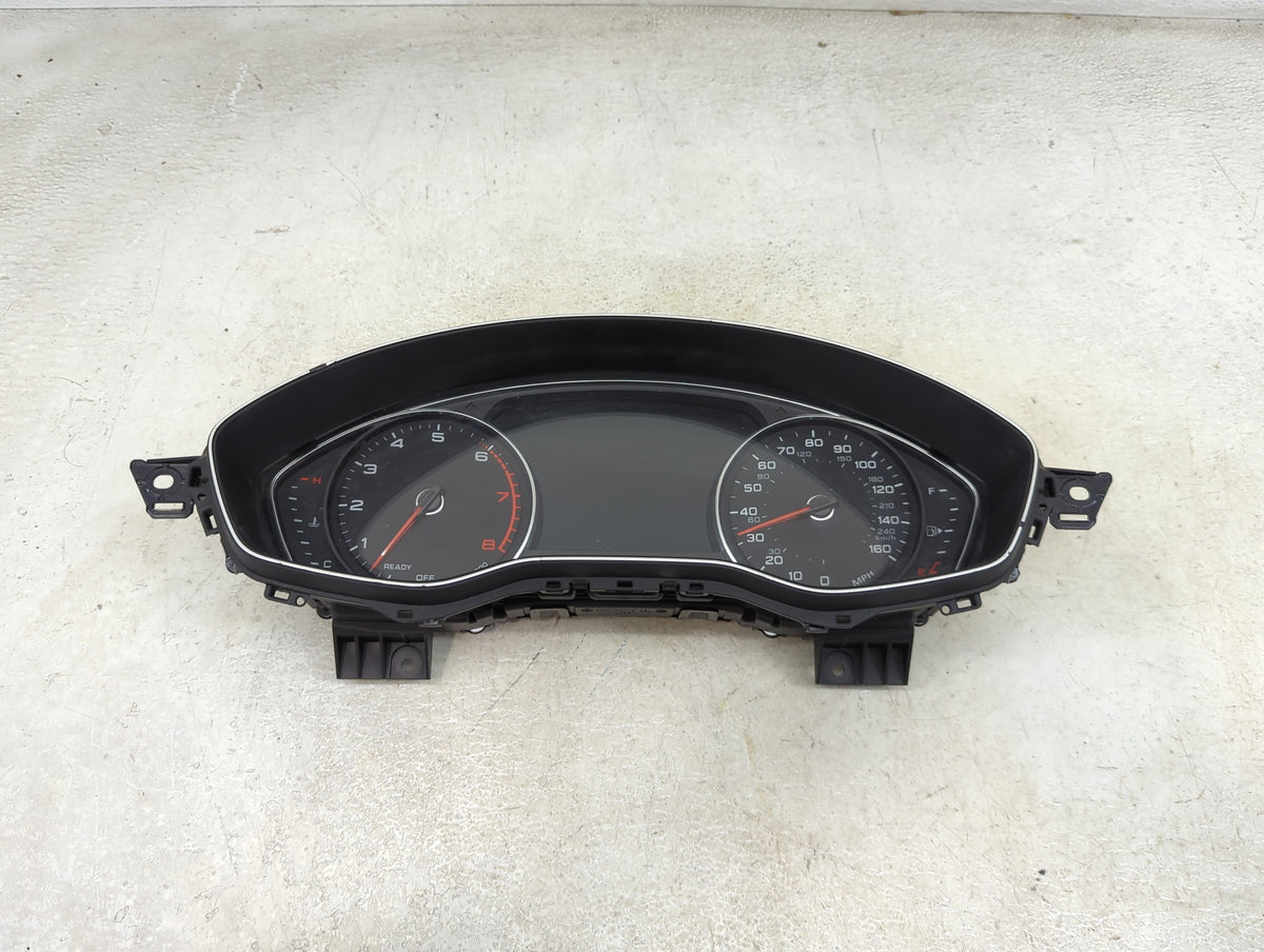 2018 Audi A4 Instrument Cluster Speedometer Gauges P/N:8W5920870C Miles:66K Fits OEM Used Auto Parts - Oemusedautoparts1.com