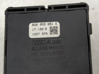2017-2019 Audi A4 Master Power Window Switch Replacement Driver Side Left P/N:8W0959851E Fits Fits 2017 2018 2019 OEM Used A