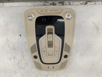 2017-2018 Audi A4 Overhead Roof Console Tan - Oemusedautoparts1.com