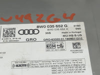 2018 Audi A4 Radio AM FM Cd Player Receiver Replacement P/N:8W0035652G 8W0035652A, 28605901 Fits Fits 2019 2020 OEM Used Aut