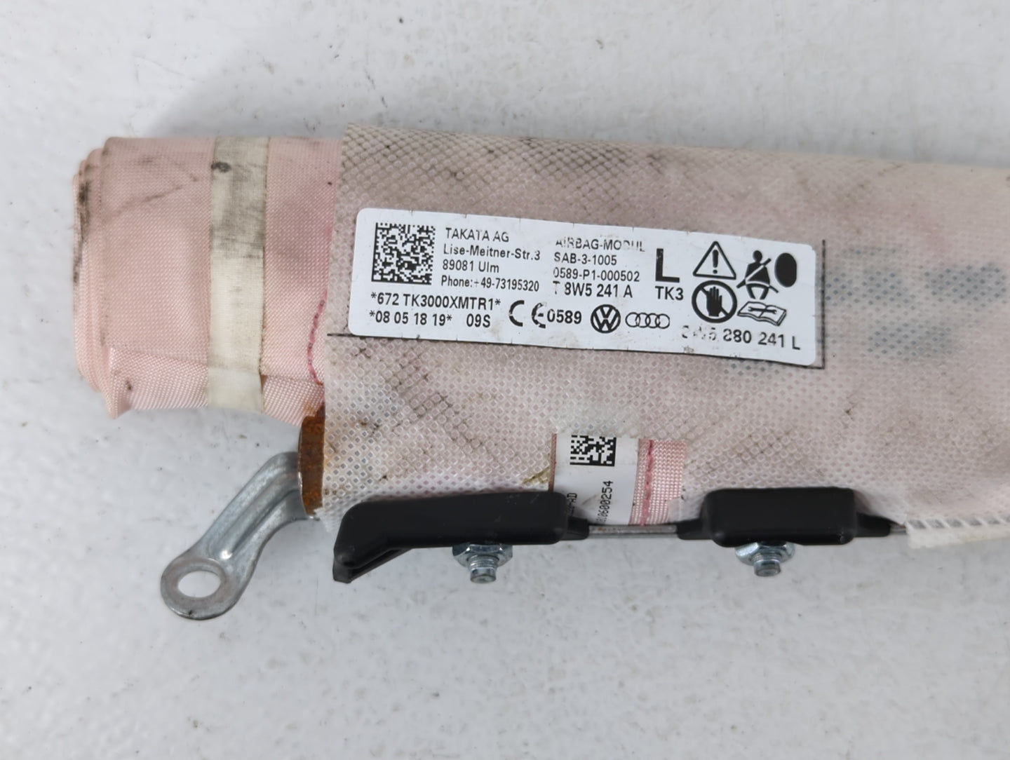 2018 Audi A4 Air Bag Driver Left Steering Wheel Mounted - Oemusedautoparts1.com