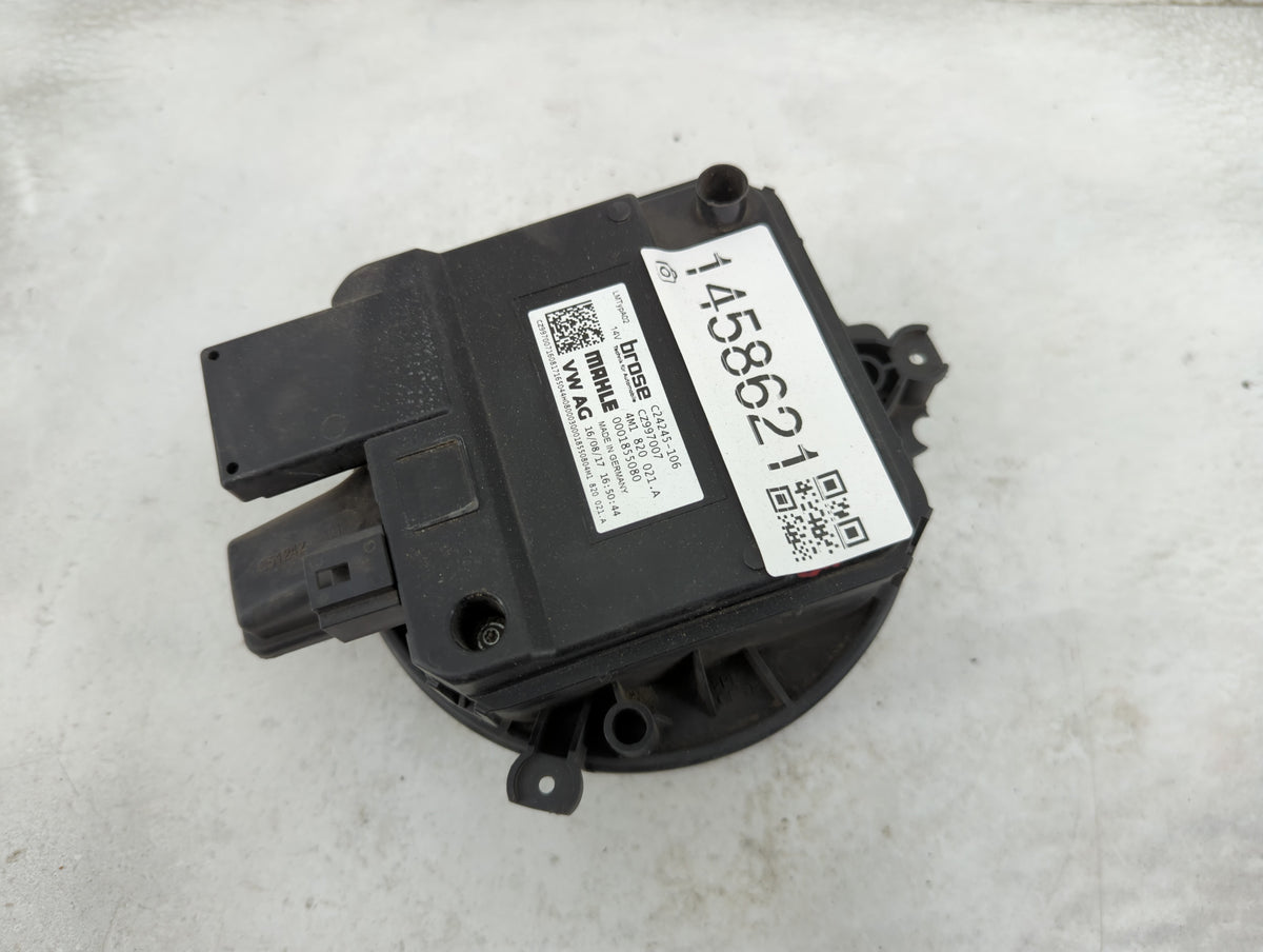 2018 Audi A5 Heater AC Blower Motor P/N:4M1 820 021 A Fits Fits 2017 2019 2020 2021 2022 OEM Used Auto Parts - Oemusedautopa