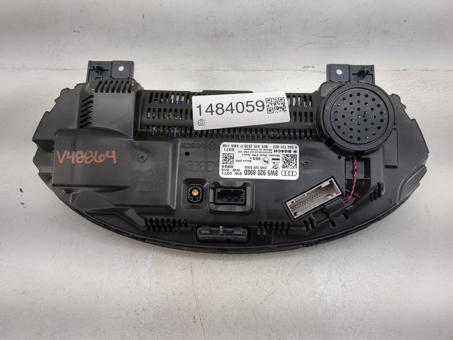 2018 Audi A5 Instrument Cluster Speedometer Gauges P/N:8W5920890D 0263731023 Miles: Fits Fits 2019 2020 OEM Used Auto Parts 