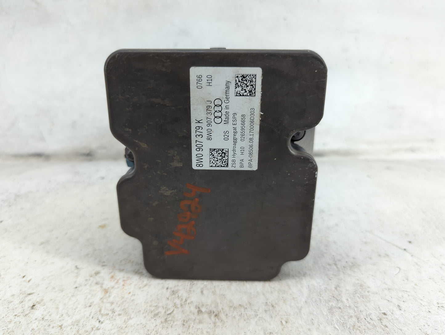 2018 Audi A5 ABS Pump Control Module Replacement P/N:0265257378 8W0907379K, 8W0907379J, 0265956658 Fits OEM Used Auto Parts 