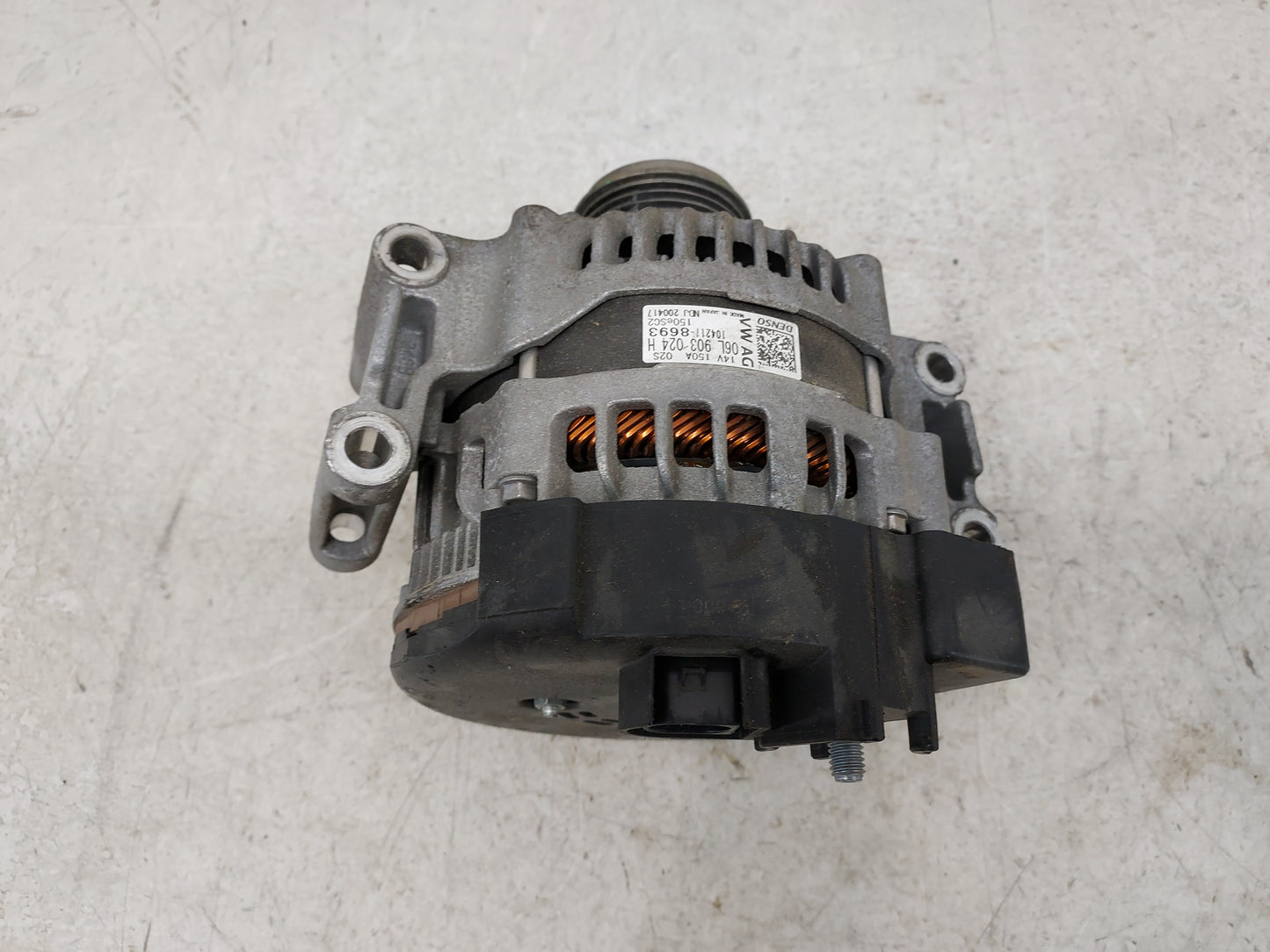 2018 Audi A5 Alternator Replacement Generator Charging Assembly Engine OEM P/N:104211-8693 06L 903 024 H Fits OEM Used Auto 