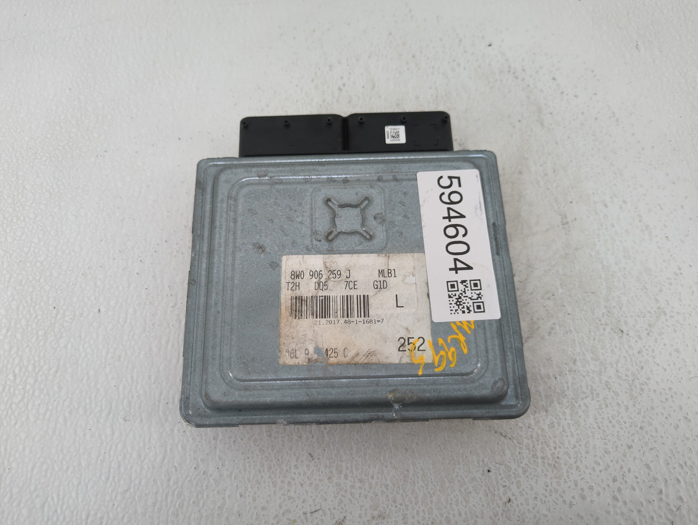 2018 Audi A5 PCM Engine Control Computer ECU ECM PCU OEM P/N:8W0 906 259 J Fits Fits 2019 OEM Used Auto Parts - Oemusedautop